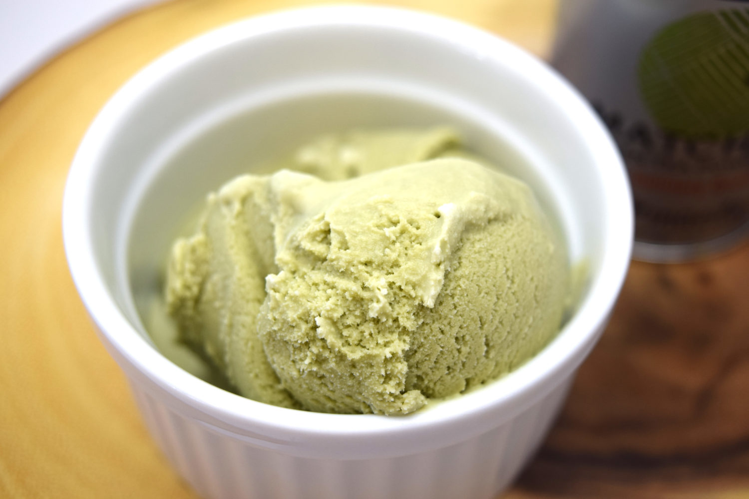 Green Tea Ice Cream The Geek Homestead   Green Tea Ice Cream 4 